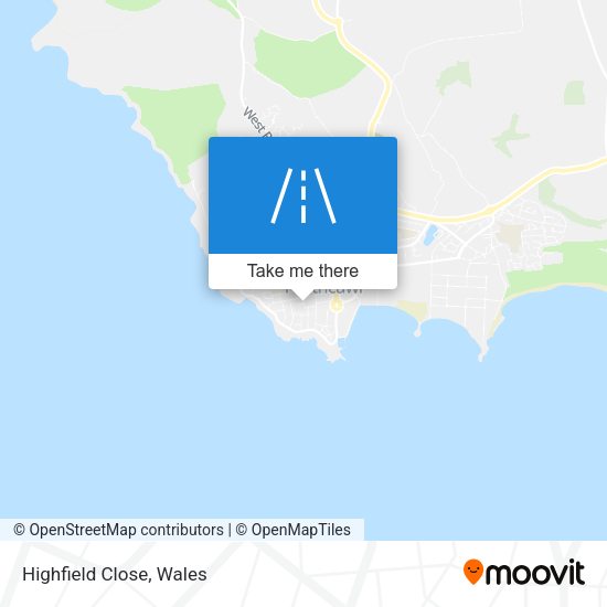 Highfield Close map