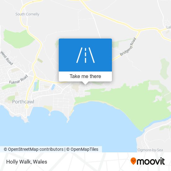 Holly Walk map