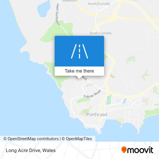 Long Acre Drive map