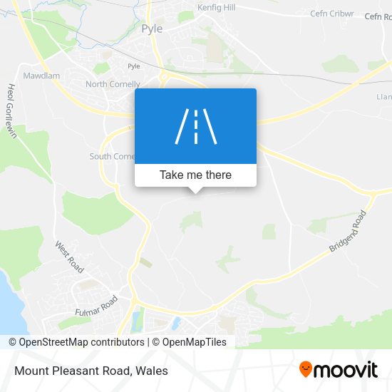 Mount Pleasant Road map