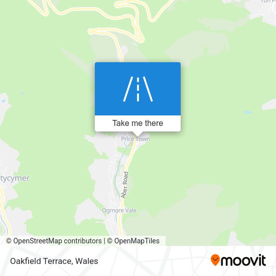Oakfield Terrace map