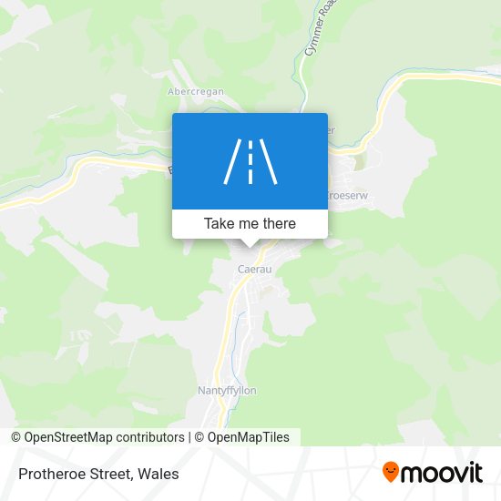Protheroe Street map
