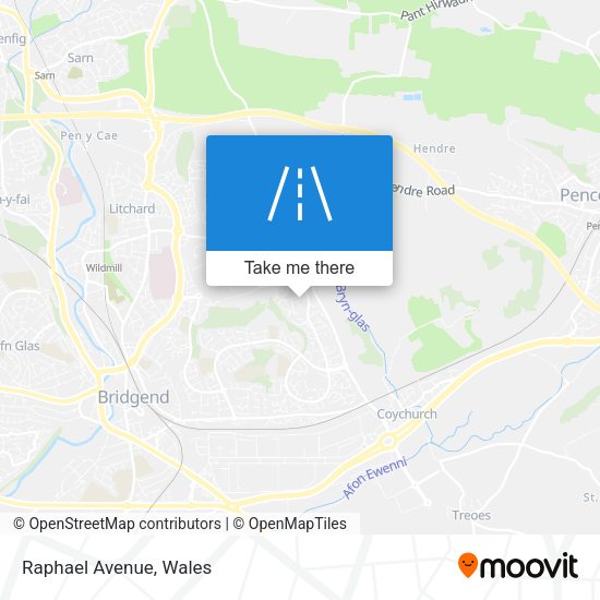 Raphael Avenue map