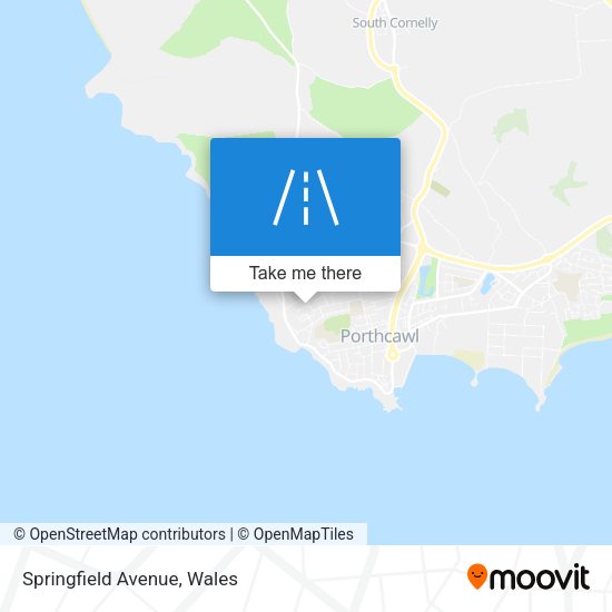 Springfield Avenue map