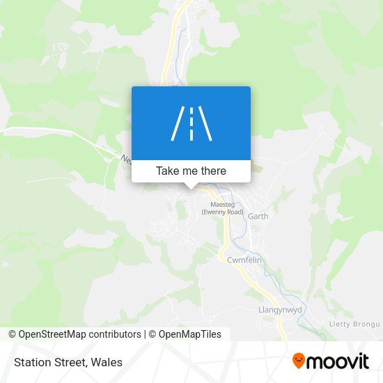 Station Street map