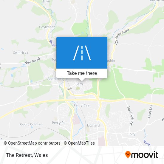 The Retreat map