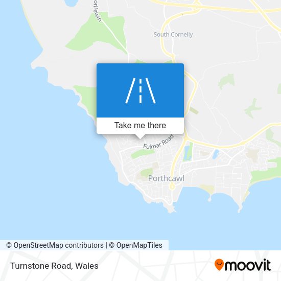 Turnstone Road map