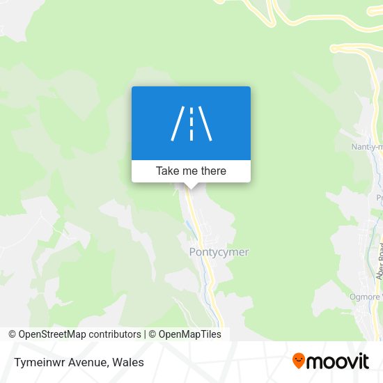 Tymeinwr Avenue map