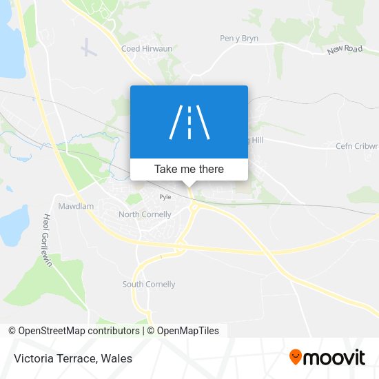 Victoria Terrace map