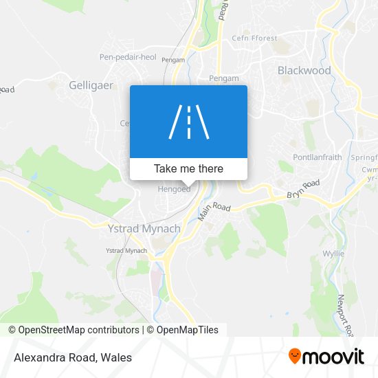 Alexandra Road map