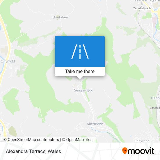 Alexandra Terrace map