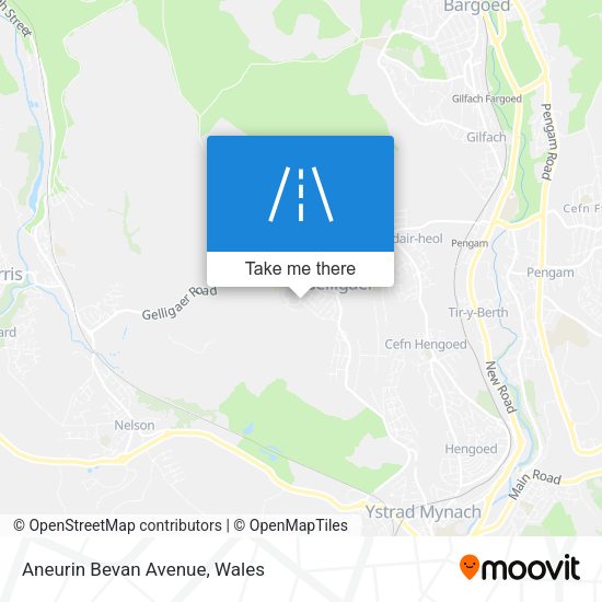 Aneurin Bevan Avenue map