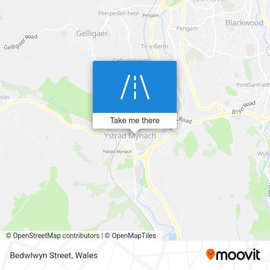 Bedwlwyn Street map