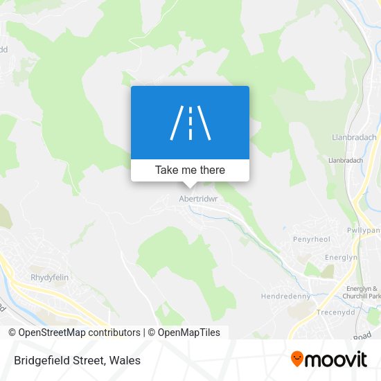 Bridgefield Street map