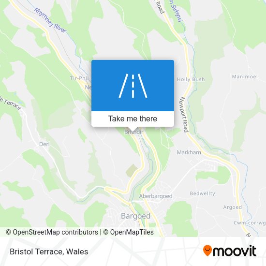 Bristol Terrace map