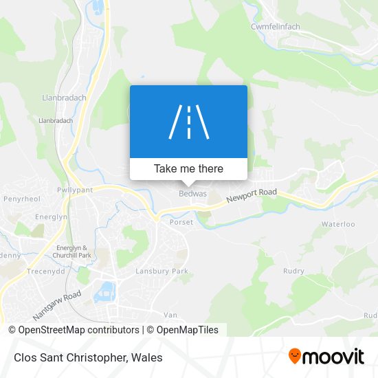 Clos Sant Christopher map