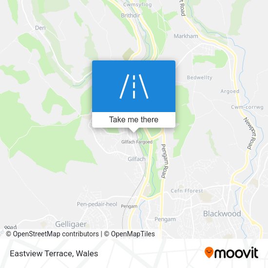 Eastview Terrace map