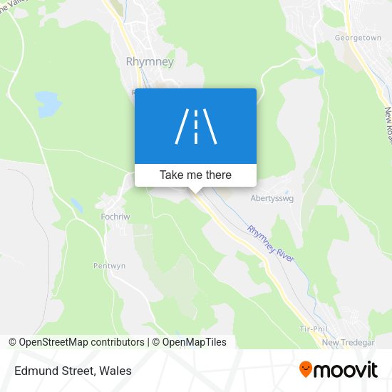 Edmund Street map