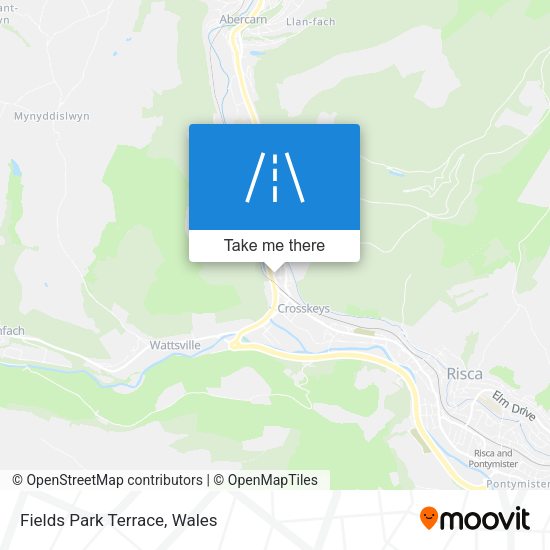 Fields Park Terrace map