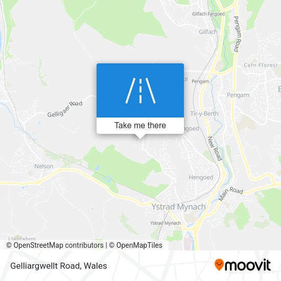 Gelliargwellt Road map