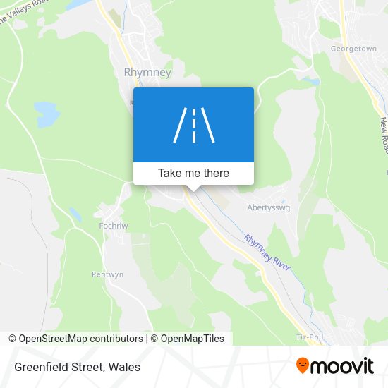 Greenfield Street map