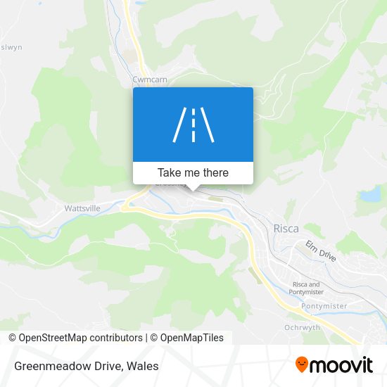 Greenmeadow Drive map