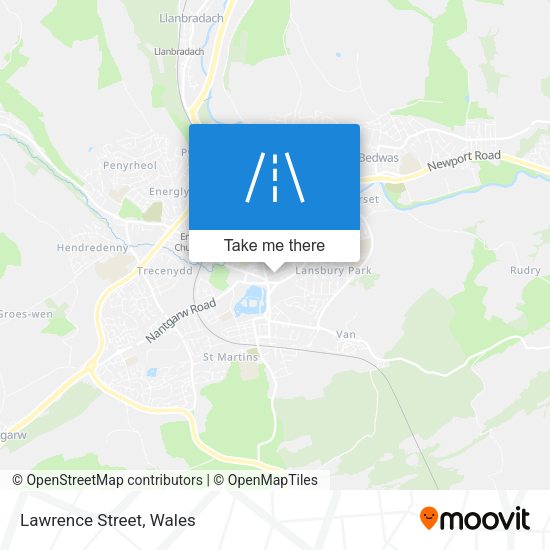 Lawrence Street map