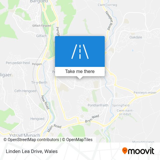 Linden Lea Drive map