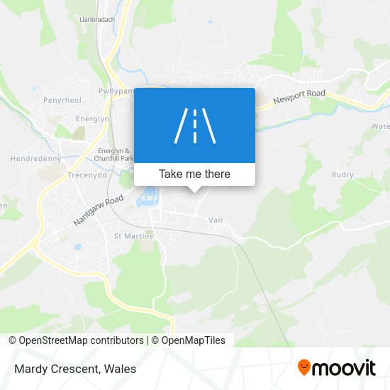 Mardy Crescent map