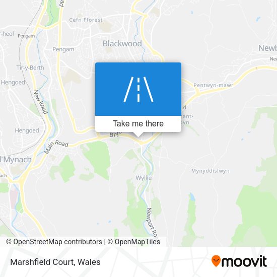 Marshfield Court map