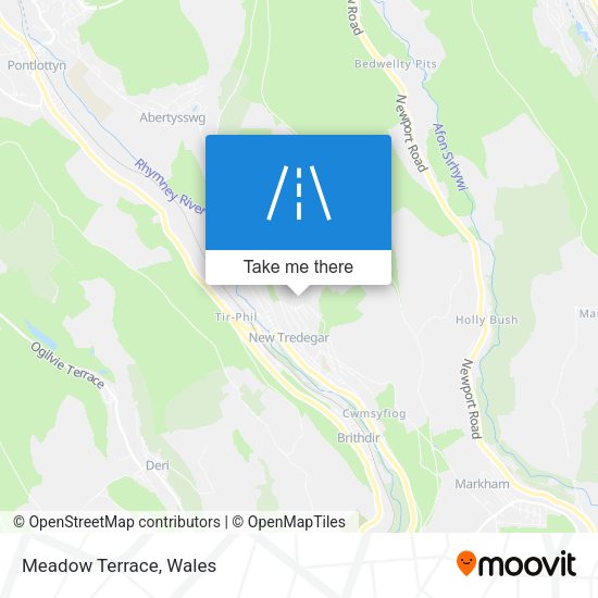 Meadow Terrace map
