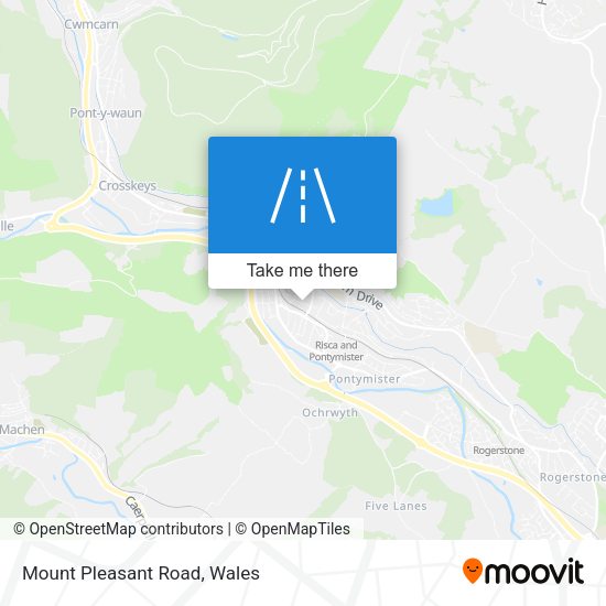 Mount Pleasant Road map