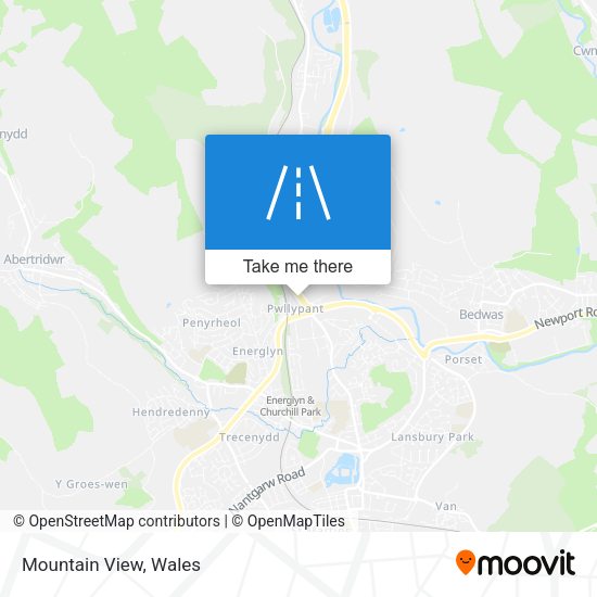 Mountain View map