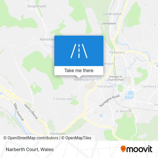 Narberth Court map