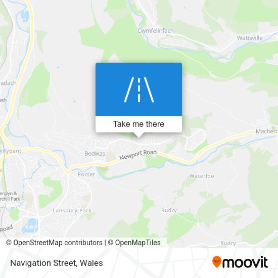 Navigation Street map