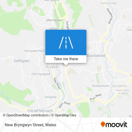 New Bryngwyn Street map