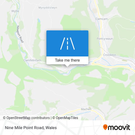 Nine Mile Point Road map