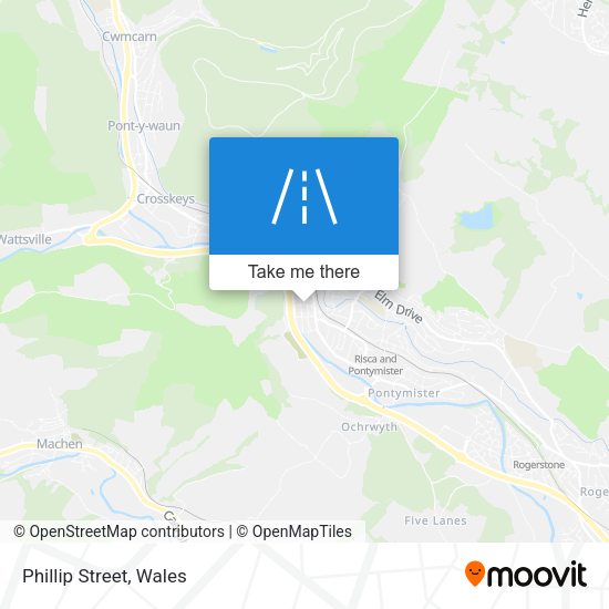 Phillip Street map
