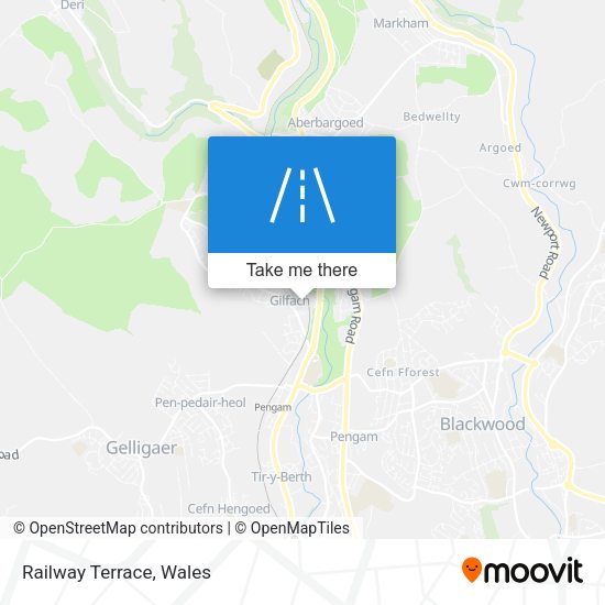 Railway Terrace map