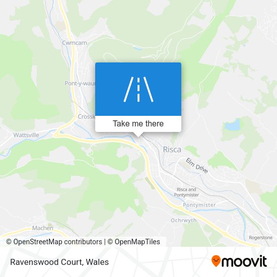 Ravenswood Court map