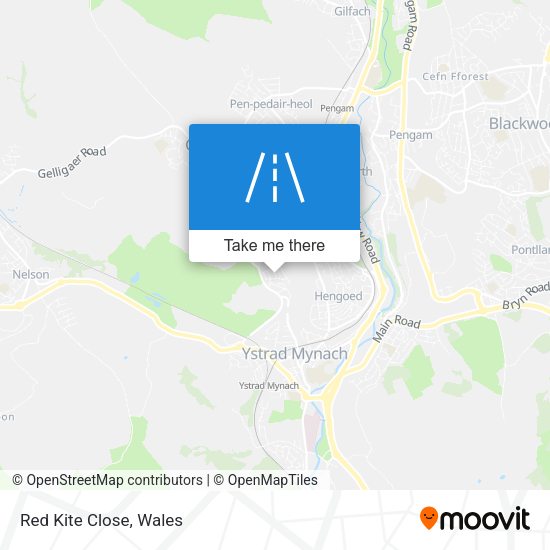 Red Kite Close map