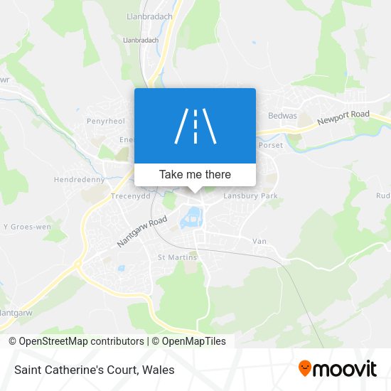 Saint Catherine's Court map