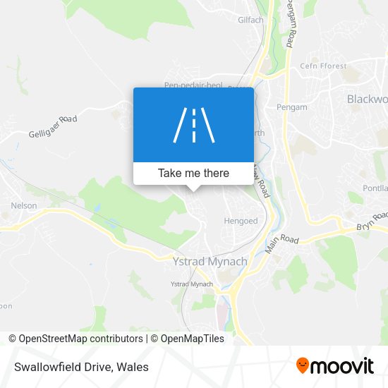 Swallowfield Drive map