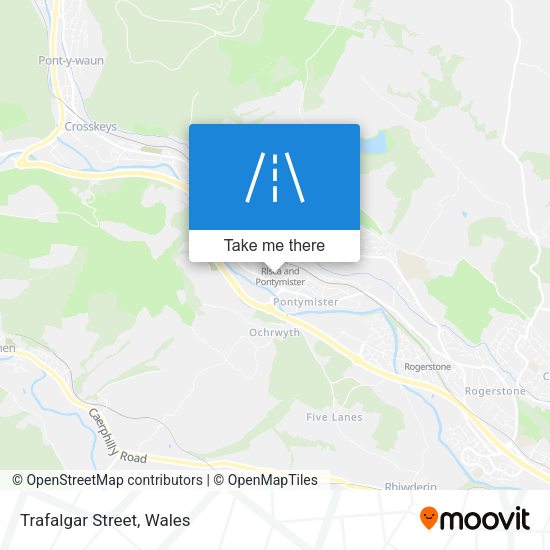 Trafalgar Street map