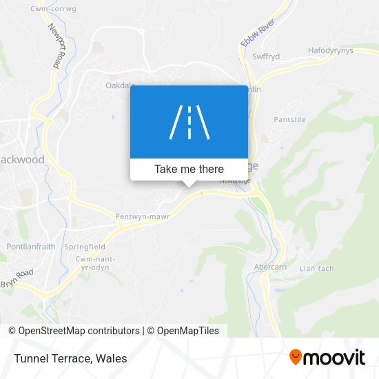 Tunnel Terrace map