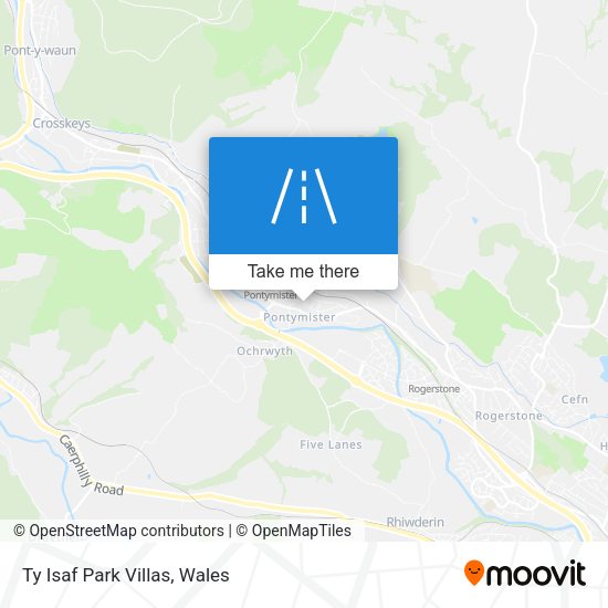 Ty Isaf Park Villas map