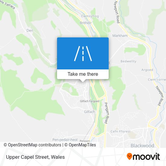 Upper Capel Street map