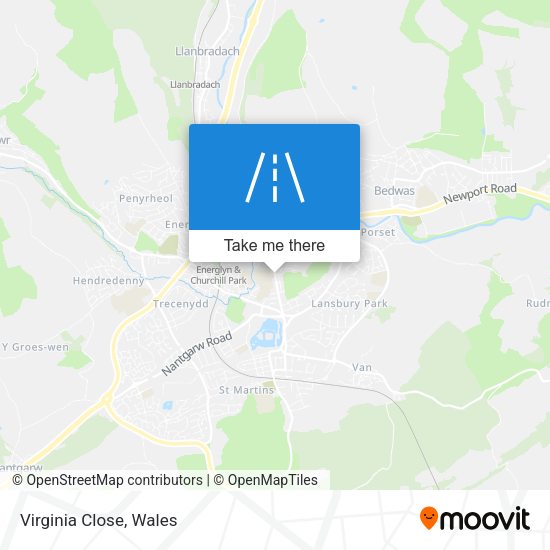 Virginia Close map