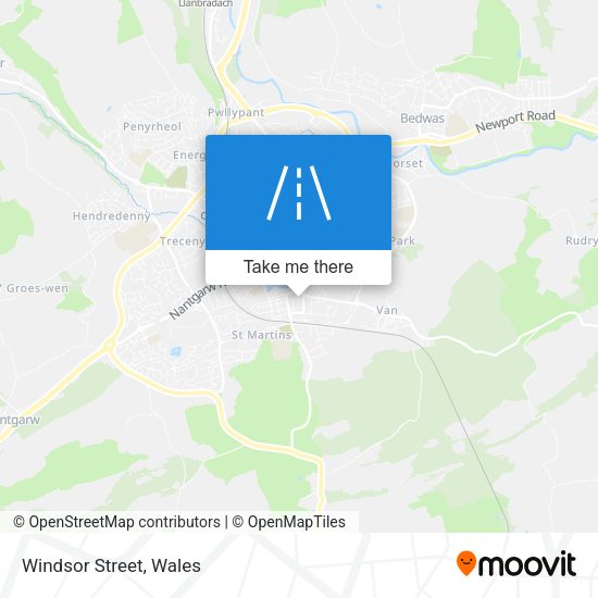 Windsor Street map