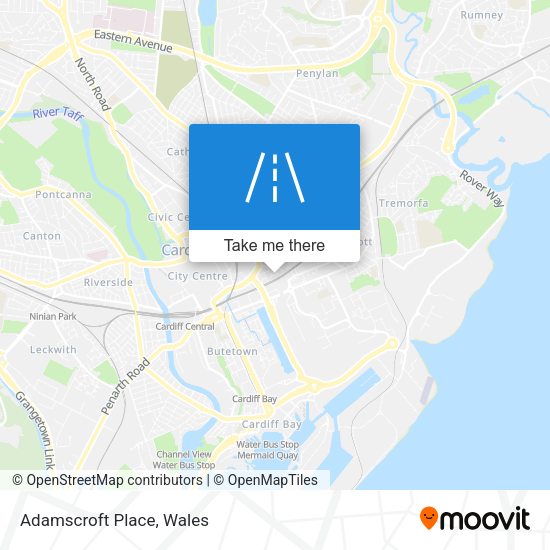 Adamscroft Place map